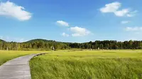 2026年8月11日的河北承德木兰围场御道口龟山太阳湖