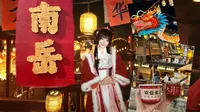 重生之我南岳里当一天快乐小财神！汉服妆造初体验！衡阳旅游day2南岳里篇