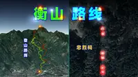 三维图解：衡山旅游路线！（建议收藏）