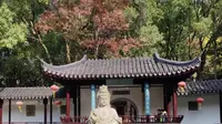 旅游行迹：游览苏州天池山