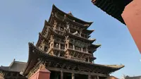 山西万荣的东岳庙（飞云楼）2026.4.5