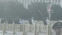 完整版天安门升旗西红门01 全网最真实观赏视角