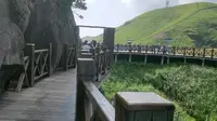 萍乡武功山，星空玻璃栈道