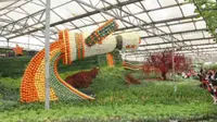 山东寿光蔬菜博览会场景