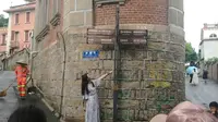 厦门鼓浪屿最美转角因为排队的人比较多就没有拍照留念