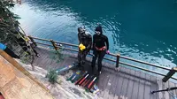 潜水日常，新乡宝泉景区