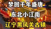 东北第一古镇，梦回千年盛唐，东北小江南，辽宁盘锦黑风关古镇。#东北古镇 #盘锦黑风关古镇 #黑风关古镇 #黑风关梦回大唐 #黑风关古镇门票