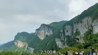 重庆的金佛山，被誉为东方的阿尔卑斯山，坐观光索道带大家参观