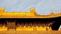 武当山金殿，区别于木构建筑的别样美丽。