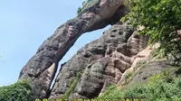 象鼻山位于江西省龙虎山风景区内高度为102米，经过亿万年自然形成跟大象是简直一模一样，惊叹大自然的鬼斧神工！