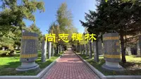 尚志碑林，尚志烈士陵园