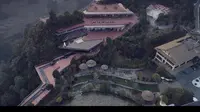 航拍册亨万重山景区