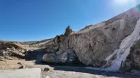 历经千难万险，终于到了穹隆银城脚下_