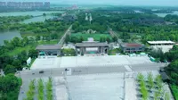 徐州市潘安湖国家湿地公园（南门）美丽景色