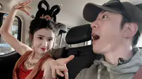 她在敦煌飞天！而我负重前行，翻越荒漠是为了……