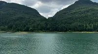 六盘水瑶池水库的风景挺好的
