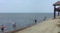 夏家河子海滨浴场。