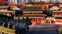 黄昏下的太原晋商博物院 督军府