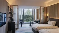 入住嘉兴南湖宾馆。整体感觉不错，美中不足的是这么好的酒店前台办理入住的机器坏了…