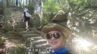 浙江舟山市白山风景区：上山爬山游玩，苗条五人组顺利通过瘦身第一关！