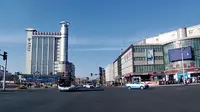 河西走廊甘肃武威市郊到市区看凉州城变化非常大，有点大城市的感觉了