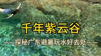 探秘肇庆千年紫云谷，打卡广东天空之镜，溯溪、泡潭子清凉盛夏！