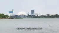 江苏南通紫琅湖，朋友们都上班了我一个人游览景区