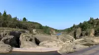 旅行日志走近淇河白龙庙水库《冰川遗迹·淇河冰臼》