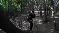 不走景区大门登顶佛山第一峰“皂幕山”