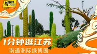【一分钟逛江苏】南通洲际绿博园，景美又好玩