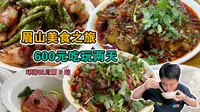 四川眉山48小时慢旅游，一个人600元吃喝玩足够，特色肘子东坡肉无敌好吃