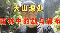 特斯拉model y自驾云南：跋山涉水来看大山深处的勐马瀑布