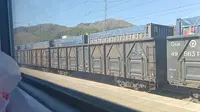 【中国铁路/黑龙江】K562次列车（牡丹江-大连）进横道河子站