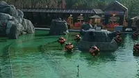 淮安方特东方欲晓，水战营