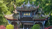 都江堰青城山索道上山方向pov前方展望（原速）
