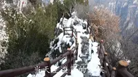 《随风驾中国》河南 沁阳【冬季神农山 龙脊长城好风景】