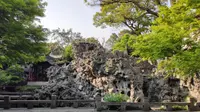 环秀山庄--假山