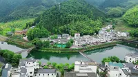 千岛湖边下姜村
