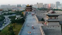 耿彦波复建的大同城墙，比西安的高比南京的宽，九边重镇中防御能力最强的一座