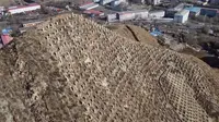 DJI mini2航拍大同煤矿万人坑遗址
