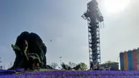 蹦极啦，爽！（地点：合肥市祥源花世界）