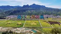河北省邯郸市涉县韩王九寨稻田画最佳观景台欢迎大家