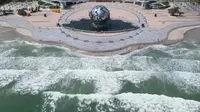 几十亿改造后的北海银滩，迎来蝶变，天下第一滩当之无愧