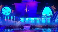 碧螺塔酒吧公园夜场表演