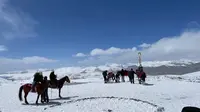 【沉浸式骑马】慕士塔格峰冰川公园