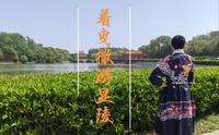 穿明制曳撒游湖北荆门钟祥明显陵