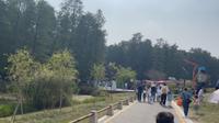 实拍，杭州临安的青山湖公园