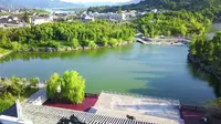 （无人机）浙江上虞 中华孝德园 无人机拍摄
