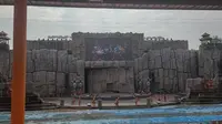 泰安石敢当景区，大型实景演出石敢当，音乐不错，大气磅礴。