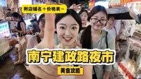 南宁建政路夜市｜附店铺➕价格超全美食攻略～国庆来玩快码住！看完再吃不纠结～最后一家一定要吃！